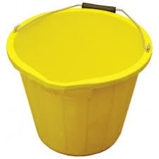 Agri Bucket Yellow 3 Gallon